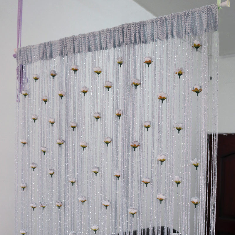 Rose Velcro Curtain