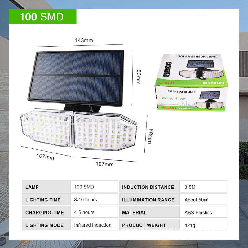 LED Solar Wall Light