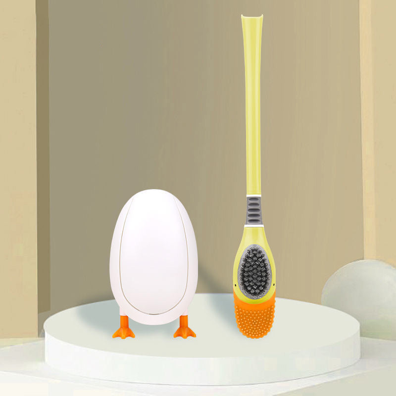 Diving Yellow Duck Silicone Toilet Brush