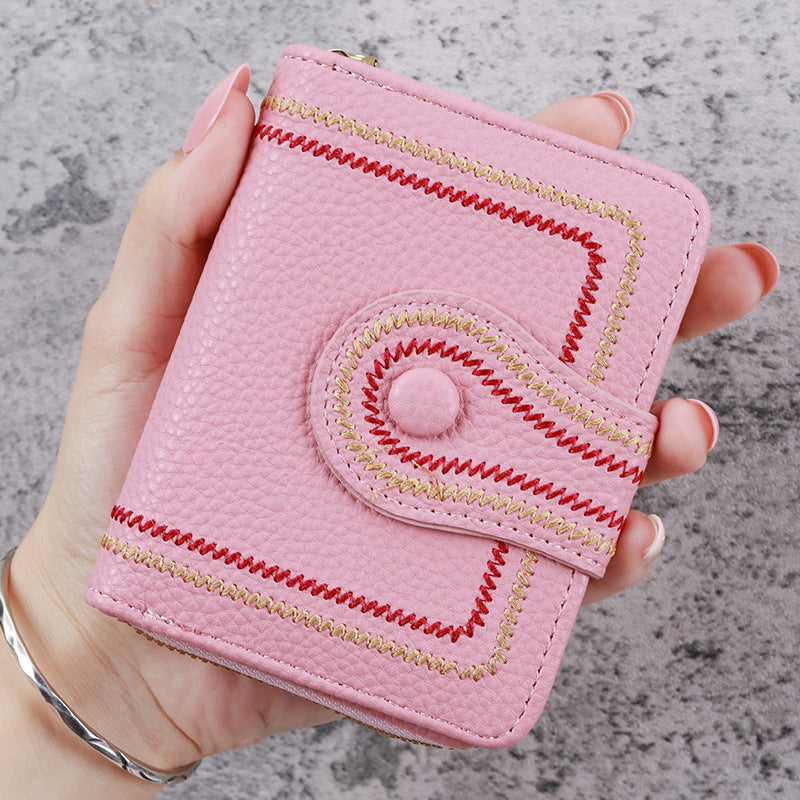 Embroidered Coin Purse