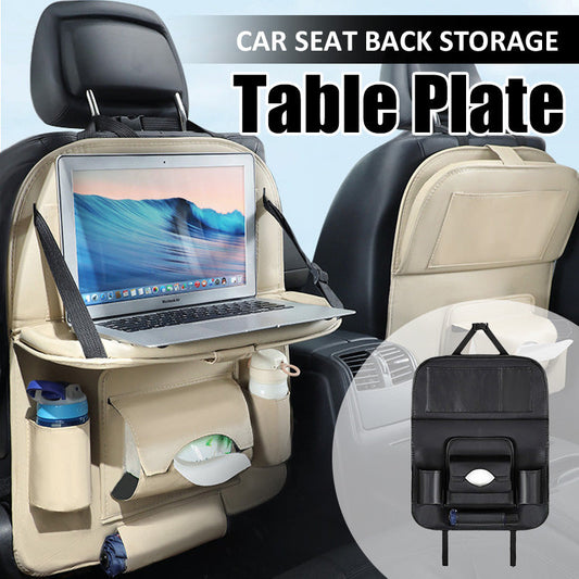 Car Seat Back Storage Table