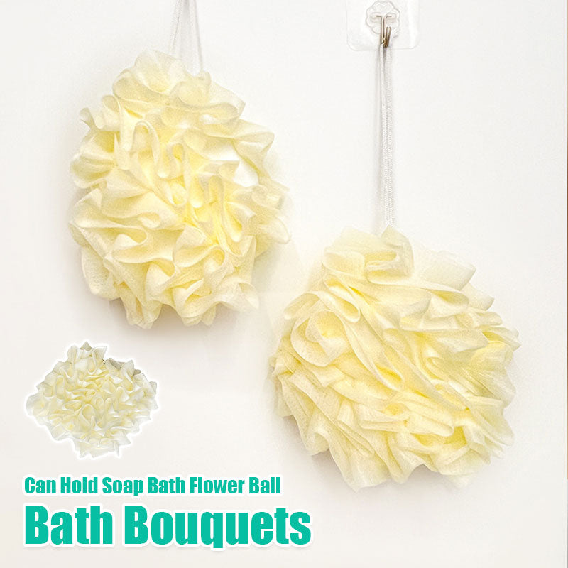 Can Hold Soap Bath Flower Ball