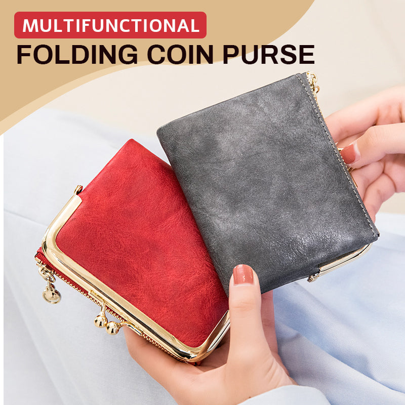 Multifunctional Folding Coin Purse