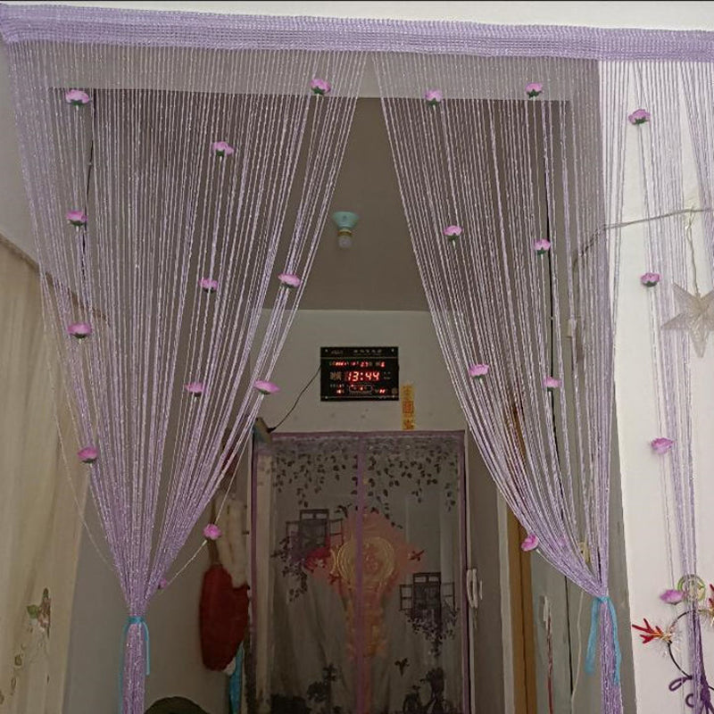 Rose Velcro Curtain