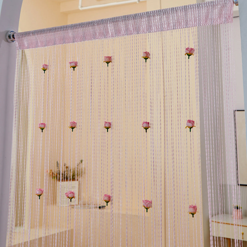 Rose Velcro Curtain