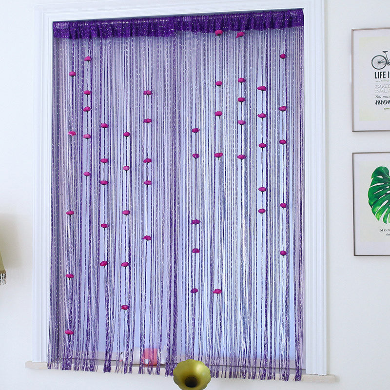 Rose Velcro Curtain