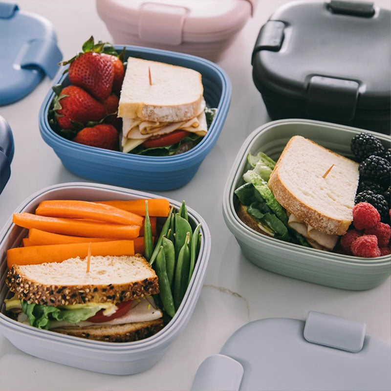 Silicone Folding Lunch Box