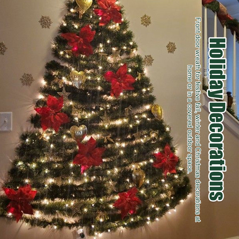 Diy Christmas Tree With Rattan Lights