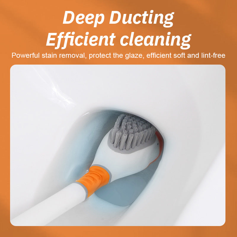 Diving Yellow Duck Silicone Toilet Brush