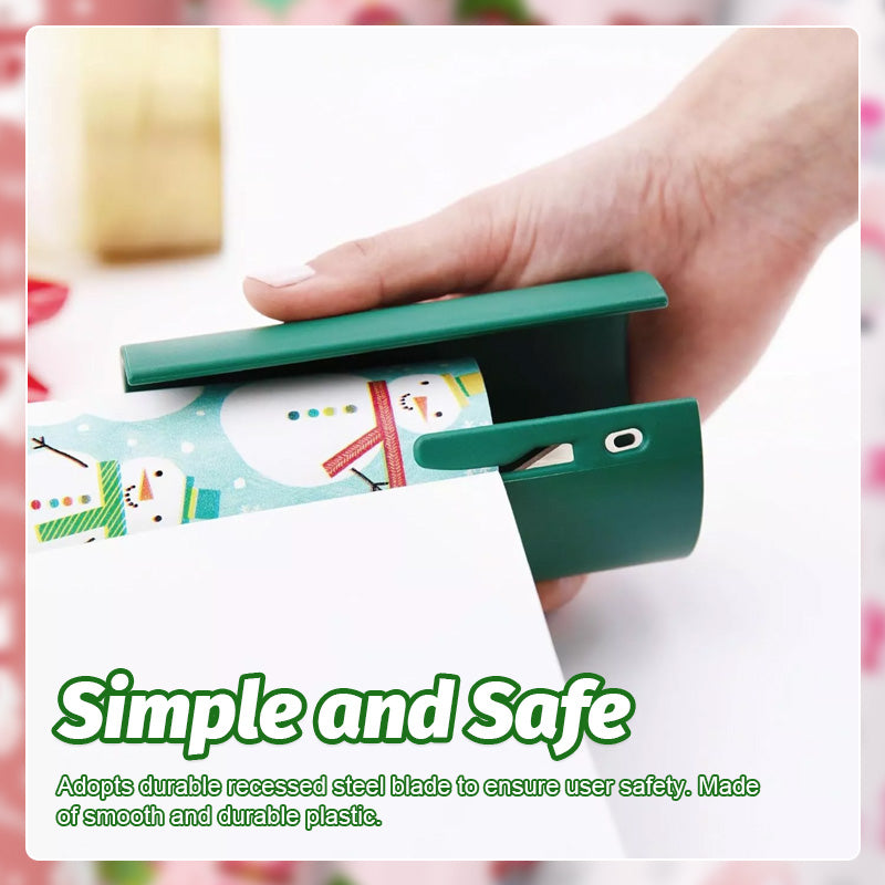 (🎅EARLY XMAS SALE )Sliding Wrapping Paper Cutter