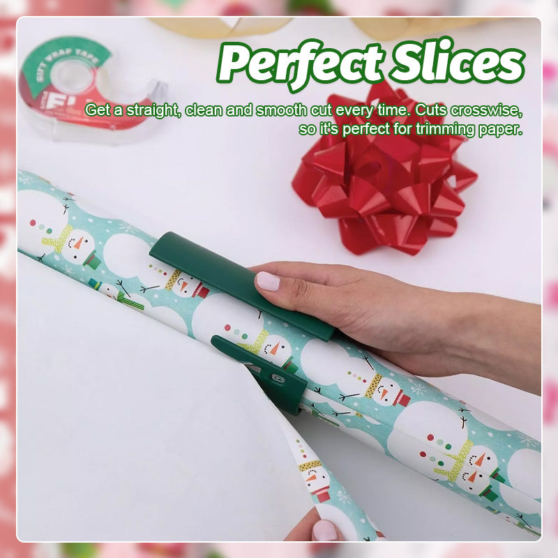 (🎅EARLY XMAS SALE )Sliding Wrapping Paper Cutter