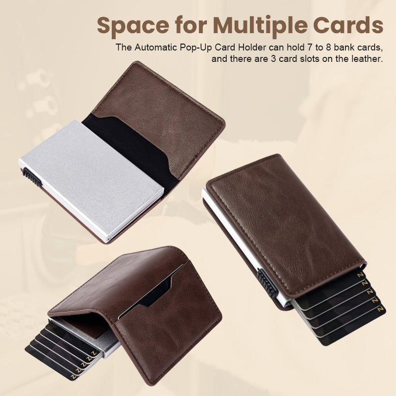 Automatic Pop-Up Card Holder