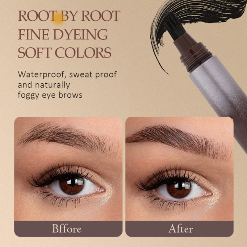 Long-Lasting Color-Developing Eyebrow Tint With Large Brush