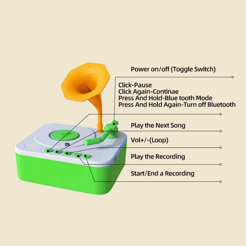 Early Education Phonograph Story Machine