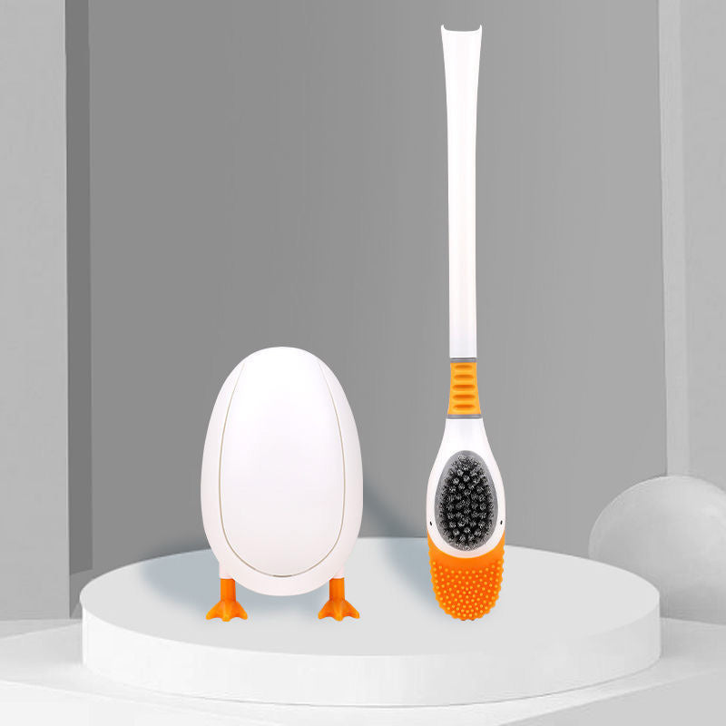 Diving Yellow Duck Silicone Toilet Brush