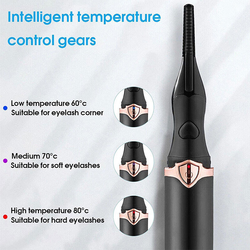 Heated Eyelash Curler for Long lasting Natural Curling